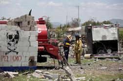 Eksplozija pirotehnike v Mehiki zahtevala 24 življenj