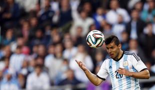Šok: Argentina brez Agüera do konca SP