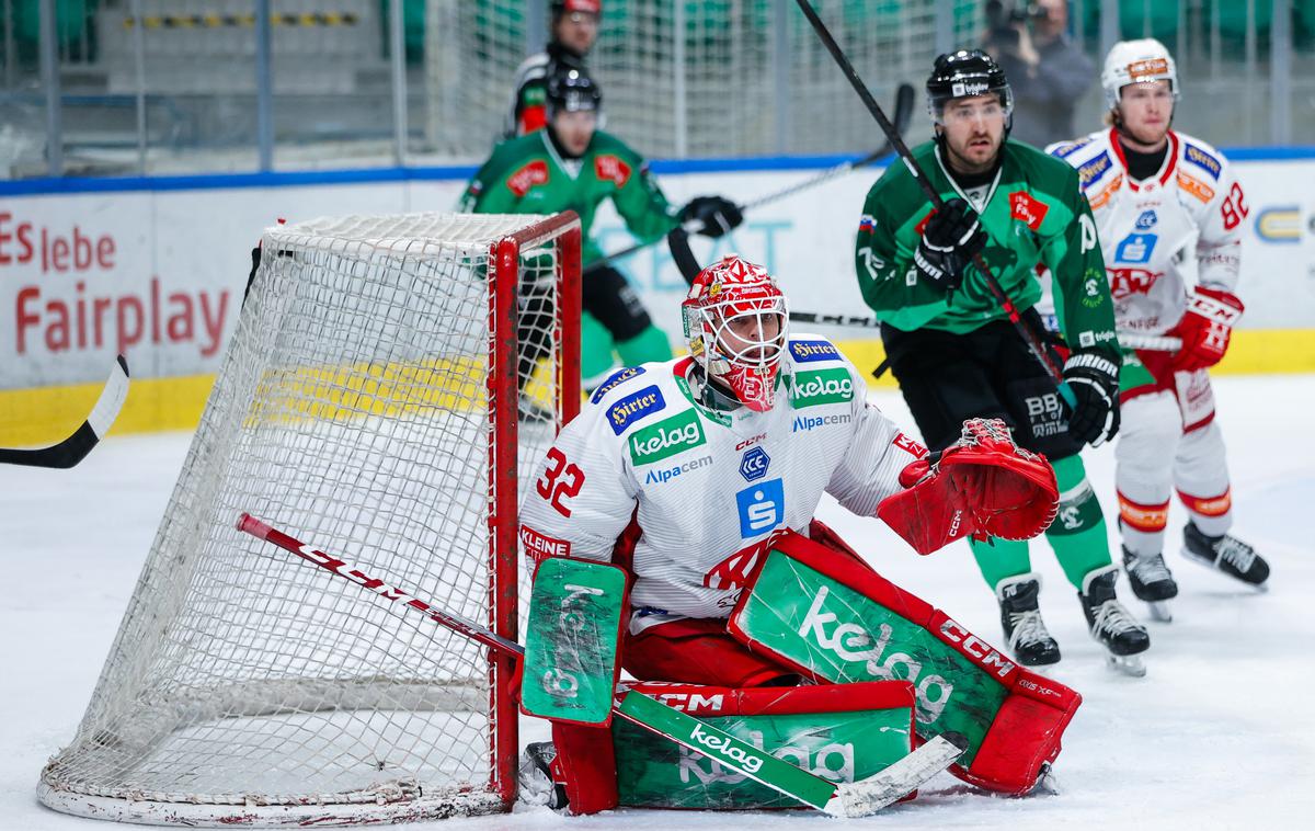 IceHL: HK Olimpija Ljubljana - KAC Celovec | Olimpija je na domačem ledu izgubila proti Celovcu. | Foto Aleš Fevžer