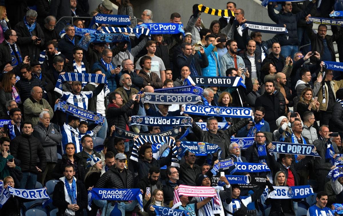 porto navijači | Portugalska nogometna liga se bo nadaljevala 30. maja, a skoraj zagotovo brez navijačev na tribunah. | Foto Getty Images