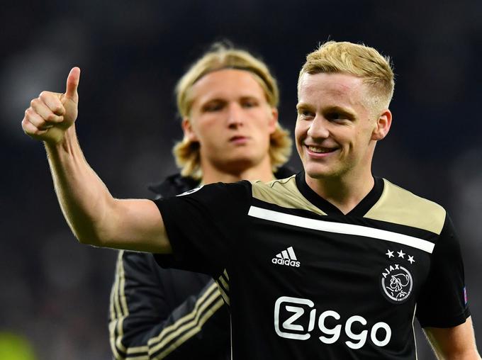 Donny van de Beek je poskrbel za končnih 1:0 že v 15. minuti. | Foto: Reuters