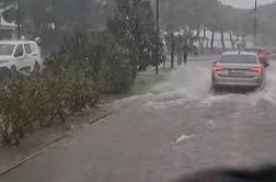 Pod vodo Tartinijev trg v Piranu, mestno jedro Izole in Portorož #animacija