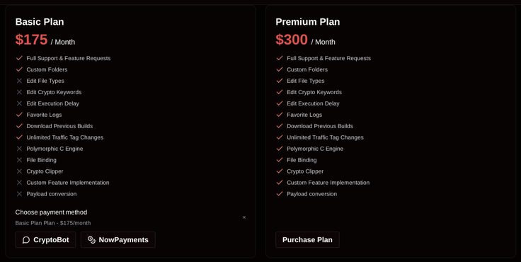 Hekerji zlonamerni program SantaStealer oglašujejo, predstavljajo in v prvi vrsti tudi razvijajo kot povsem običajno plačljivo spletno storitev.  | Foto: Podjetje Rapid7