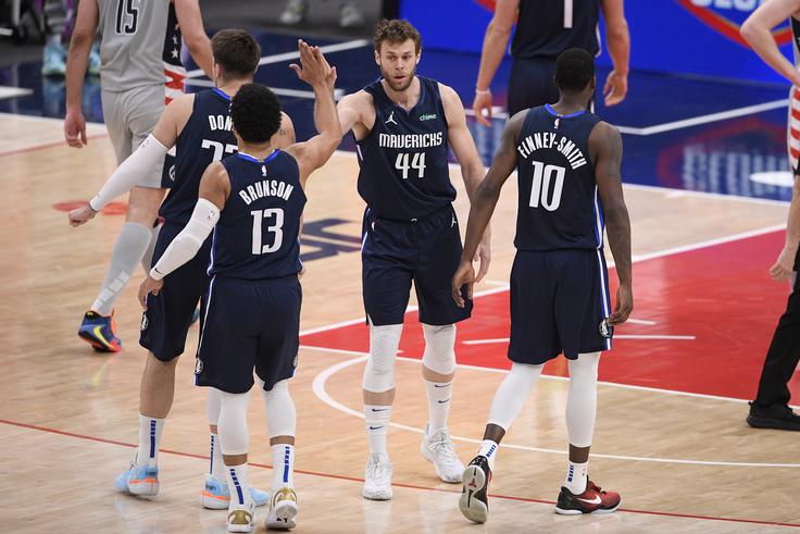 V dresu Dallas Mavericks | Foto: Guliverimage