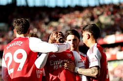 Arsenal znova prehitel City, Liverpool ujel Šeškov United