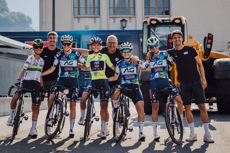 Žigart je v letošnji sezoni nanizala serijo izjemnih rezultatov, tudi skupno drugo mesto na Dirki po Romandiji. | Foto: AG Insurance - Soudal