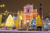 Ljubljana, december, božič