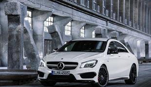 Mercedes-benz CLA 45 AMG – odlično aerodinamiko dopolnjujeta turbostroj in štirikolesni pogon