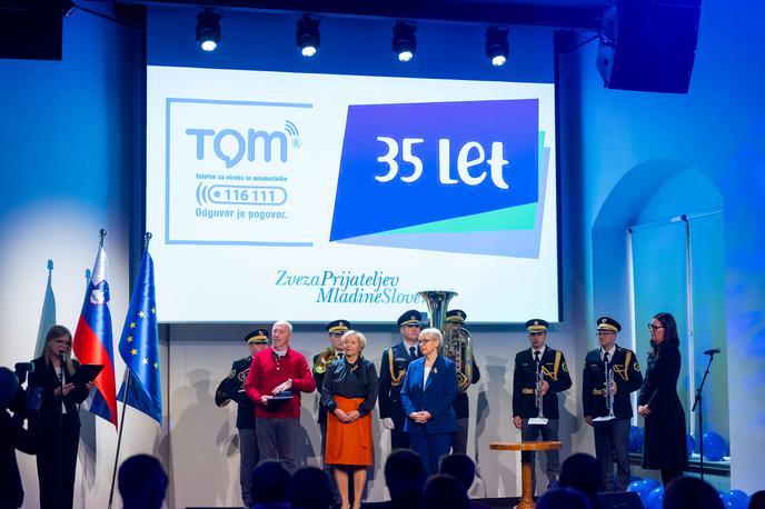 TOM telefon, 35 let | TOM telefon uspešno deluje in pomaga mladim v stiski že 35 let. | Foto Telekom Slovenije