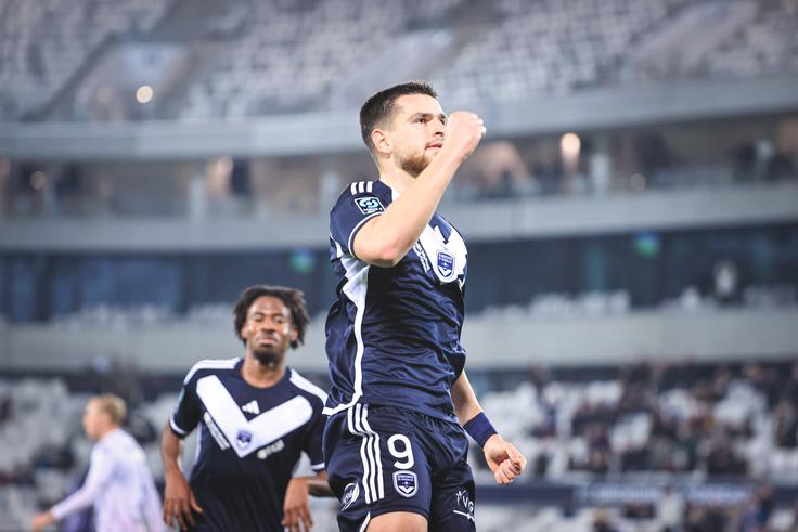 Žan Vipotnik se je pred prihodom na Otok dokazoval v drugi francoski ligi pri Bordeauxu. | Foto: Girondins de Bordeaux