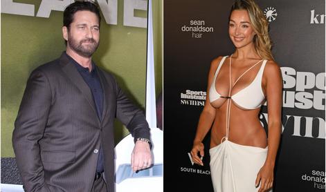 Gerard Butler ima novo, 25 let mlajše dekle