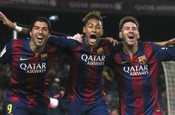 Izjemno: Messi, Neymar in Suarez so šli čez 100!