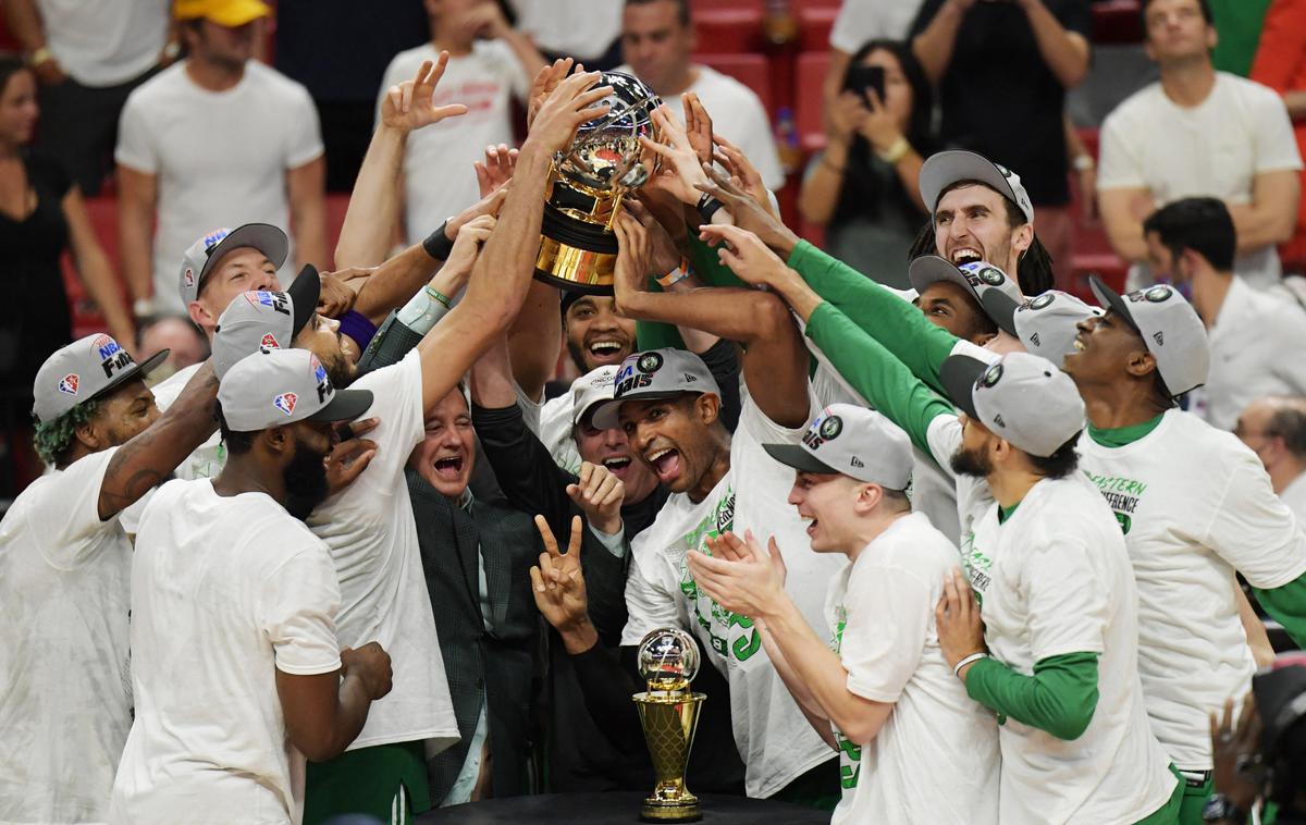 Boston Celtics | Boston Celtics so zmagovalci finala vzhodne konference in se bodo za naslov prvaka lige pomerili s krvniki Dallasa, Golden State Warriors. | Foto Reuters