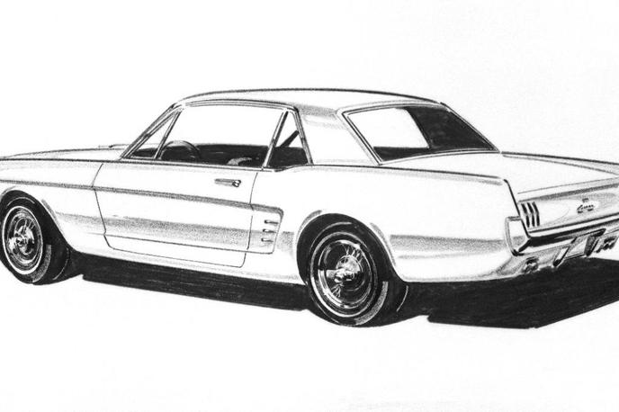 ford mustang Gene Halderman | Gene Halderman je bil v začetku šestdesetih tisti, ki je po mnenju Fordove uprave narisal najbolj prepričljive skice novega športnega avtomobila. To je nazadnje postal ford mustang.  | Foto Ford