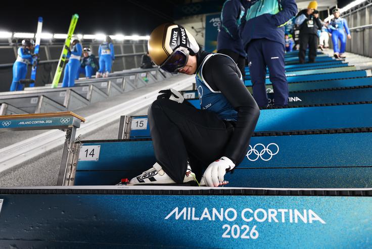 Japonci na ZOI 2026 veliko pričakujejo tudi od smučarskih skakalcev. | Foto: Reuters