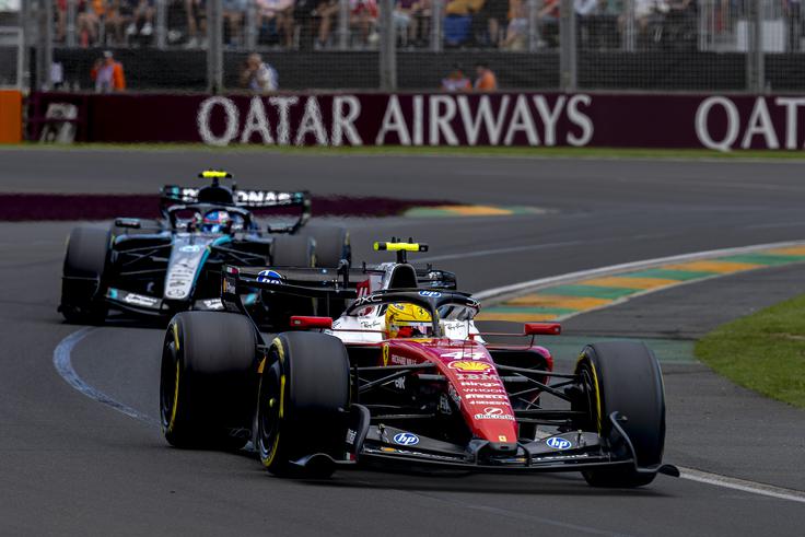Lewis Hamilton se je zabaval. | Foto: Guliverimage
