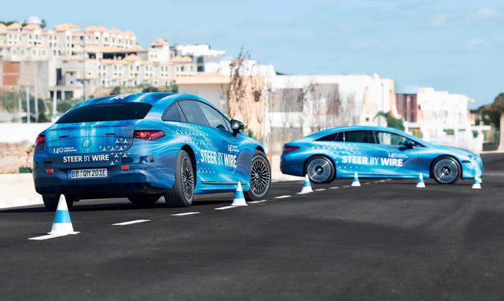 Mercedes EQS steer-by-wire | Foto: Mercedes-Benz