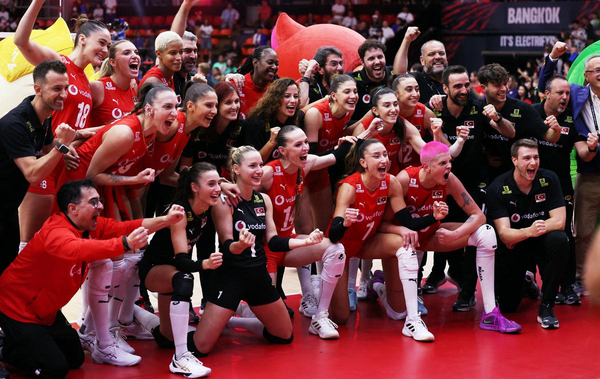 SP v odbojki Turčija | Turkinje so premagale Japonke. | Foto Reuters