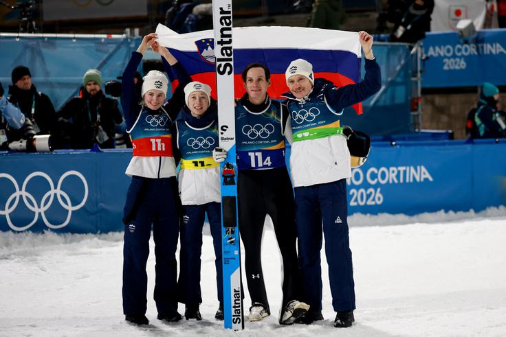 mešana ekipna tekma | Foto: Reuters