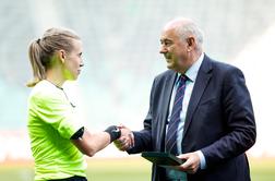 Slovenija tega še ni doživela, prvič na delu sodnica! Nora tekma v Ajdovščini.