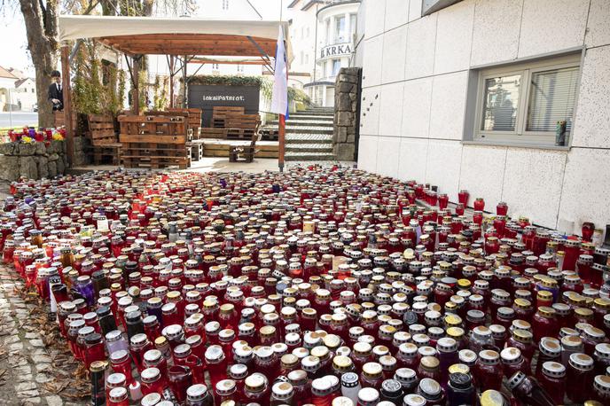 Nataša Pirc Musar, predsednica, obisk, Novo mesto, sveča, pogovori | Preiskava še ni zaključena. | Foto STA