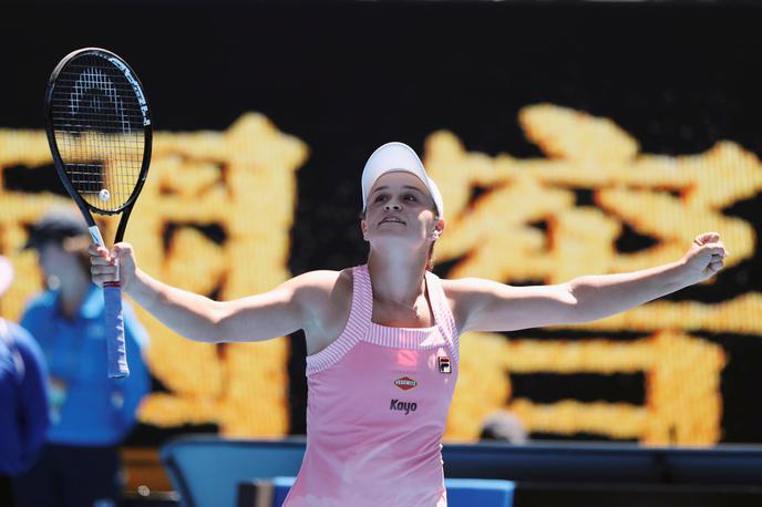 Ashleigh Barty | Ashleigh Barty je s prebojem v četrtfinale OP Avstralije poskrbel za uspeh kariere na največjih turnirjih. | Foto Reuters