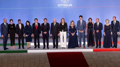G7 v sklepni izjavi potrdil podporo Ukrajini, pravica do splava brez omembe