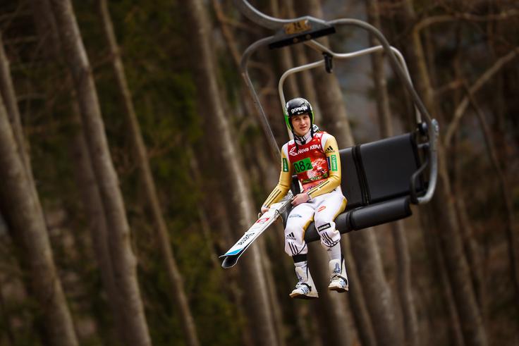 Domen Prevc še išče pravo formo. | Foto: Grega Valančič/Sportida