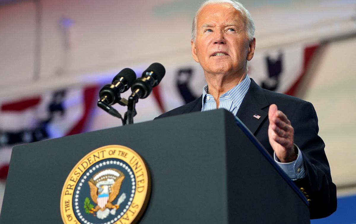 Joe Biden | Biden je bil v začetku meseca deležen kritik tako z demokratske kot republikanske strani zaradi pomilostitve sina Hunterja Bidna. | Foto Reuters