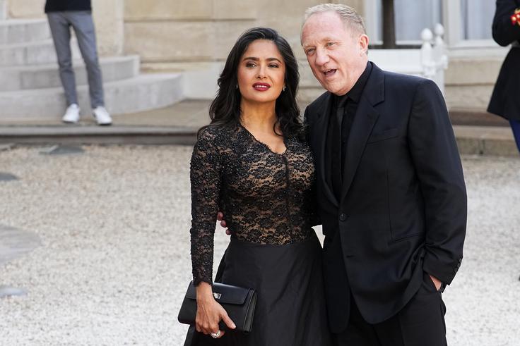 Salma Hayek in François-Henri Pinault | Foto: Guliverimage