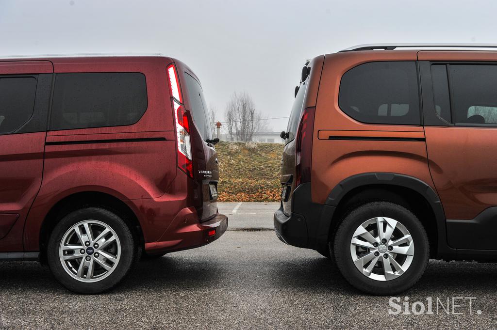 Ford tourneo courier in peugeot rifter