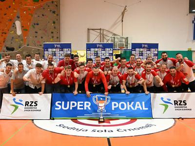 Rokometaši Slovana osvojili prvo lovoriko v novi sezoni