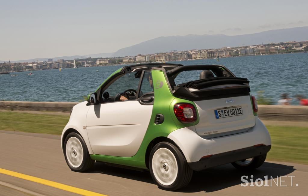 Smart fortwo cabrio electric drive