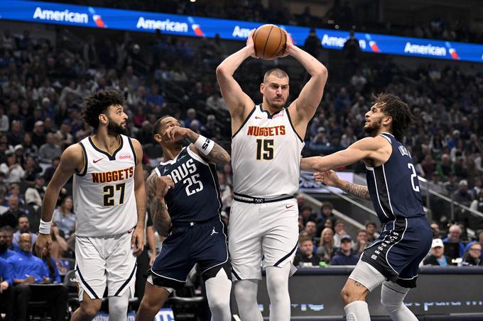 Dallas Mavericks : Denver Nuggets Nikola Jokić | Foto: Reuters