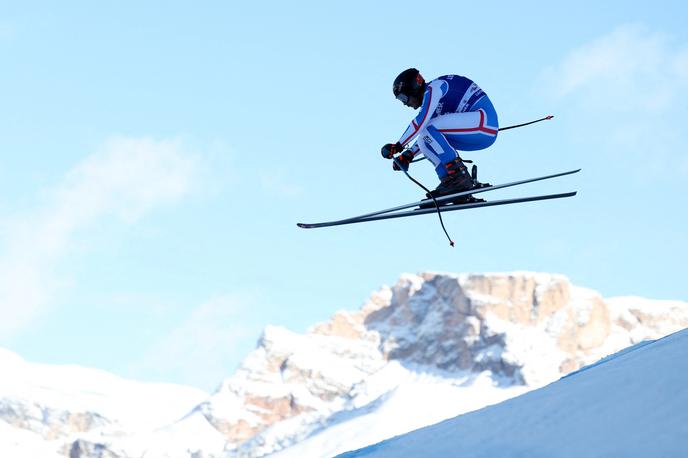 Cyprien Sarrazin | Cyprien Sarrazin je bil najhitrejši na prvem treningu smuka v Bormiu. | Foto Reuters
