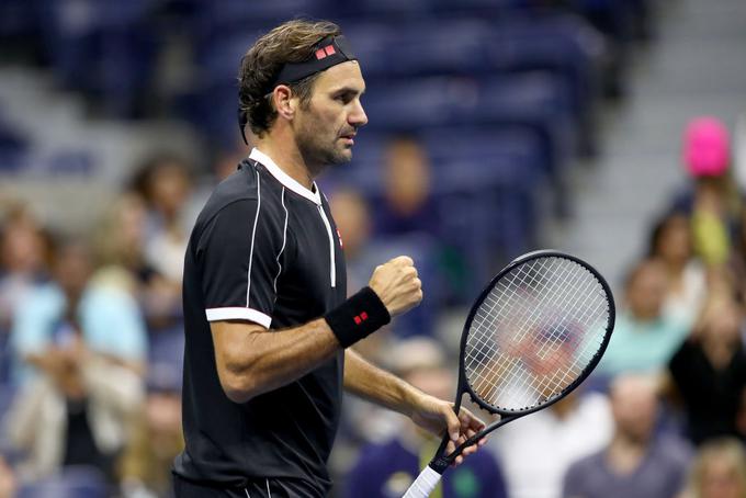 Roger Federer je že v prvem krogu oddal niz. | Foto: Gulliver/Getty Images