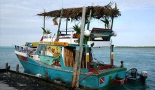 Caye Caulker: bosih nog naokrog