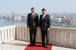 Pahor z madžarskim kolegom potrdil odlične odnose med državama