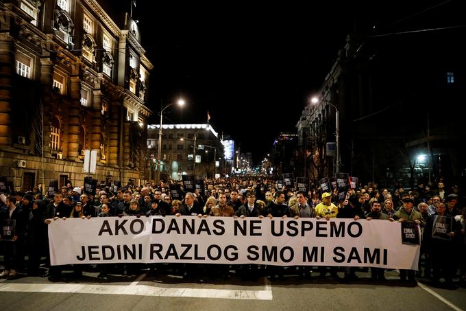 protest Beograd | Foto: Reuters