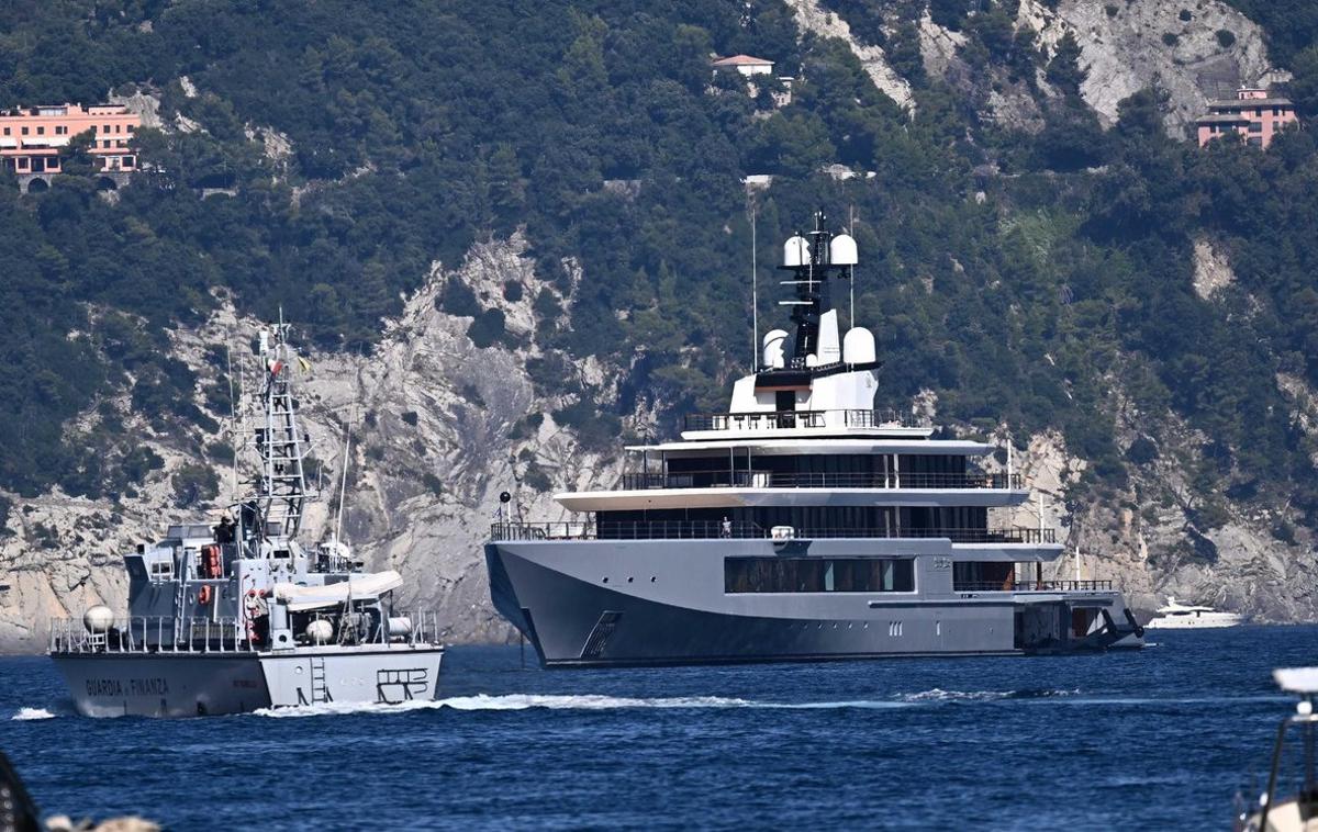 Seven Seas, Portofino | Jahta Seven Seas, zasidrana pri Portofinu, kjer je Steven Spielberg gostil zakonca Obama. | Foto Profimedia