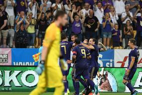 Maribor v Ljudskem vrtu do minimalne prednosti #foto