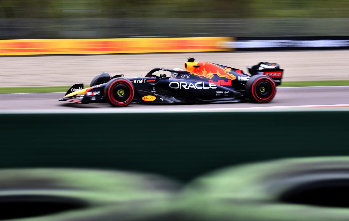 Imola Verstappen Red Bull | Max Verstappen si je pridirkal "pole position" za sobotno šprintersko dirko. | Foto Reuters