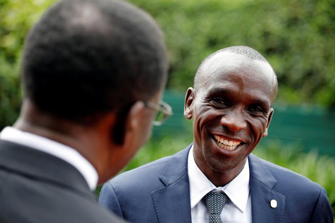 Eliud Kipchoge | Eliud Kipchoge je v intervjuju z Reutersom potrdil nastop na olimpijskih igrah 2020. | Foto Reuters