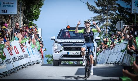 Ukrajinec Carenko presenetljiv zmagovalec kraljevske etape, zelena majica Norvežanu