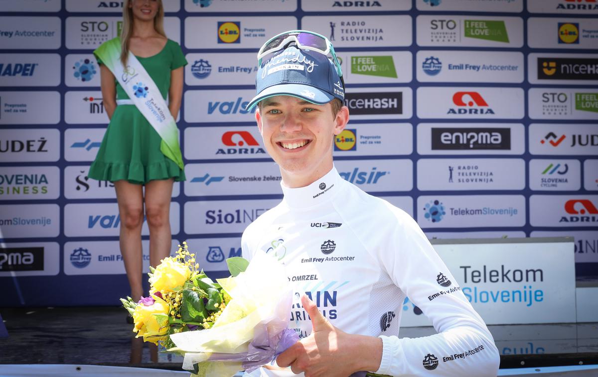 Jakob Omrzel | Jakob Omrzel je najboljši mladi kolesar letošnje dirke Po Sloveniji. | Foto Ana Kovač