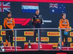 Monza Lando Norris Oscar Piastri Max Verstappen