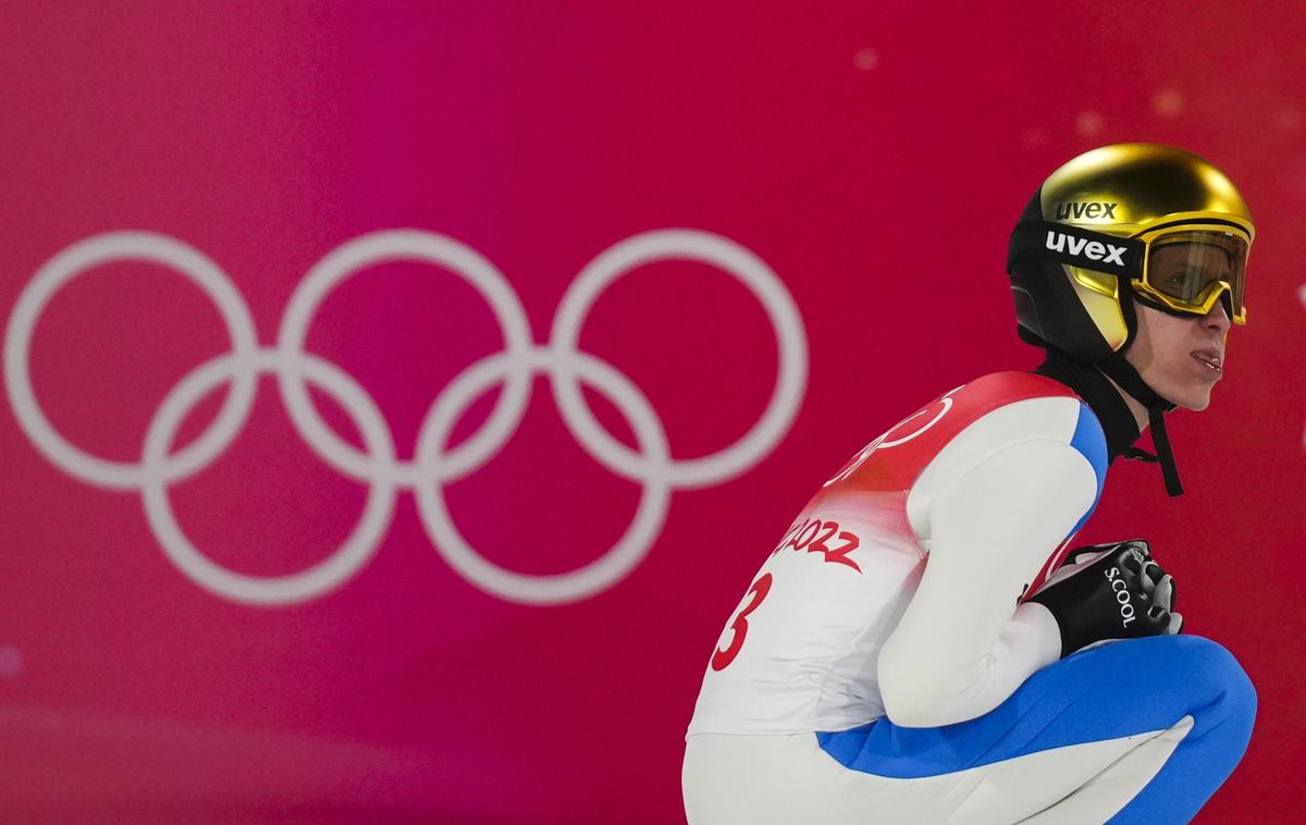 Peter Prevc | Peter Prevc je za pol točke izgubil bronasto medaljo. | Foto Reuters