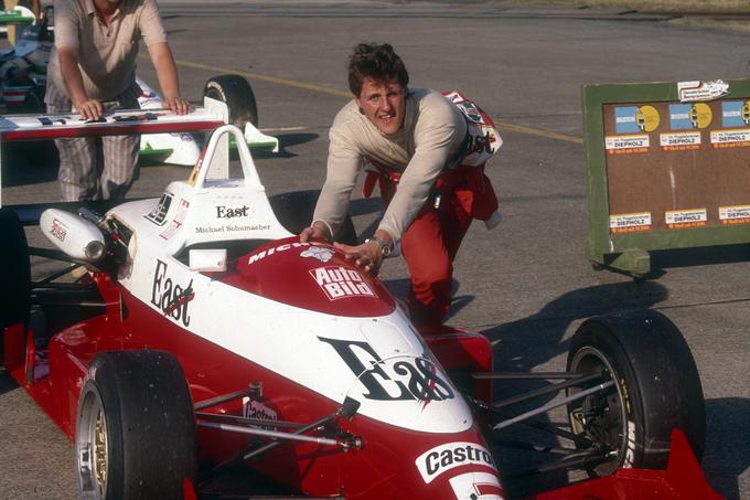 Leto 1990 in Michael Schumacher še v formuli 3 - poganjal jo je Volkswagnov motor. | Foto: Volkswagen