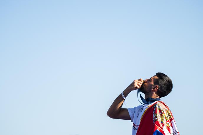 Novak Đoković | Novak Đoković je po dolgih letih prišel do tako želenega olimpijskega zlata. | Foto Guliverimage