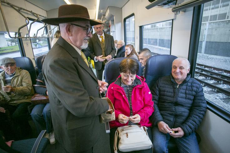 Slovenski zajtrk na vlaku, Slovenske železnice | Foto: Miško Kranjec, Slovenske železnice